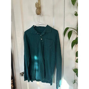 Kohl’s size 10 long sleeve teal shirt